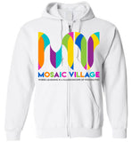 Mosaic Village - Essentials - Gildan Zip Hoodie