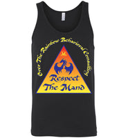 Over The Rainbow Behavioral Consulting - Respect The Mand - Canvas Unisex Tank