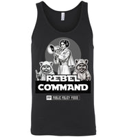 Public Policy Posse - Rebel Command 02 - Canvas Unisex Tank