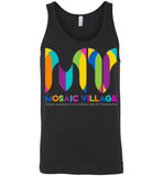 Mosaic Village - Essentials - Canvas Unisex Tank