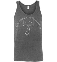 Clear Vision Window Cleaning - Essentials - Canvas Unisex Tank