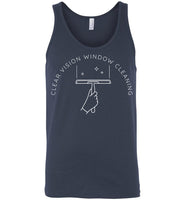 Clear Vision Window Cleaning - Essentials - Canvas Unisex Tank