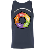 Seven Dimensions - Life Cycle of an ABA Advocate - Canvas Unisex Tank