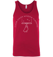 Clear Vision Window Cleaning - Essentials - Canvas Unisex Tank