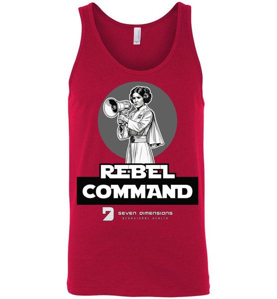 Seven Dimensions - Rebel Command 02 - Canvas Unisex Tank