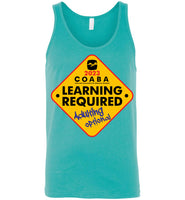 COABA - Learning Required, Adulting Optional - Canvas Unisex Tank