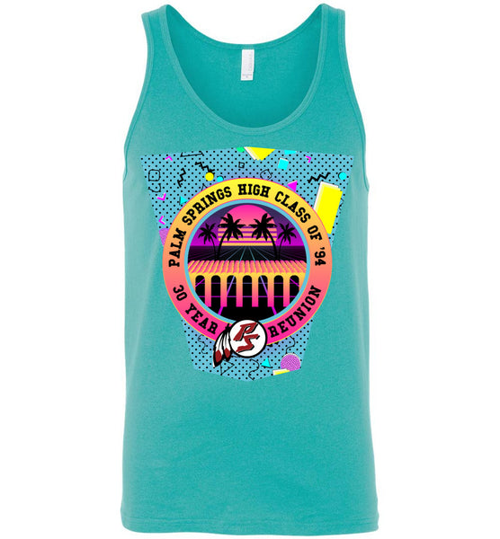 Palm Springs High School 30-Year Reunion - Canvas Unisex Tank