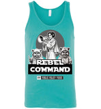 Public Policy Posse - Rebel Command 02 - Canvas Unisex Tank