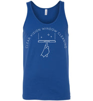 Clear Vision Window Cleaning - Essentials - Canvas Unisex Tank