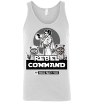 Public Policy Posse - Rebel Command 02 - Canvas Unisex Tank