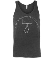 Clear Vision Window Cleaning - Essentials - Canvas Unisex Tank
