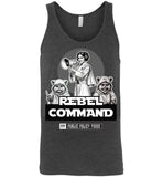 Public Policy Posse - Rebel Command 02 - Canvas Unisex Tank