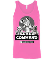 Public Policy Posse - Rebel Command 02 - Canvas Unisex Tank