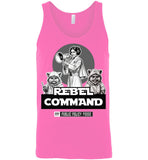 Public Policy Posse - Rebel Command 02 - Canvas Unisex Tank