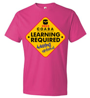 COABA - Learning Required, Adulting Optional - Anvil Fashion T-Shirt