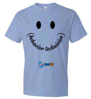 Step In Autism - Smiley Behavior Technician - Anvil Fashion T-Shirt
