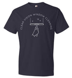 Clear Vision Window Cleaning - Essentials - Anvil Fashion T-Shirt