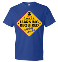 COABA - Learning Required, Adulting Optional - Anvil Fashion T-Shirt