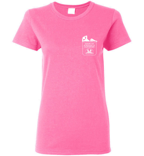 Over The Rainbow Behavioral Consulting - Hanging Out In The Pocket Of Disappointment - Gildan Ladies Short-Sleeve