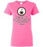 COABA - Fueled By Social Change & Caffeine - Gildan Ladies Short-Sleeve