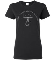 Clear Vision Window Cleaning - Essentials - Gildan Ladies Short-Sleeve