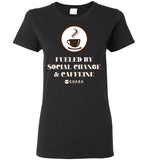 COABA - Fueled By Social Change & Caffeine - Gildan Ladies Short-Sleeve