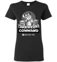 Public Policy Posse - Rebel Command 02 - Gildan Ladies Short-Sleeve