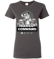 Public Policy Posse - Rebel Command 02 - Gildan Ladies Short-Sleeve