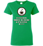 COABA - Fueled By Moral Outrage & Caffeine - Gildan Ladies Short-Sleeve