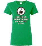 COABA - Fueled By Social Change & Caffeine - Gildan Ladies Short-Sleeve