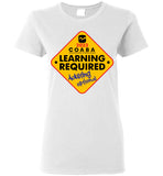 COABA - Learning Required, Adulting Optional - Gildan Ladies Short-Sleeve