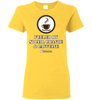 COABA - Fueled By Social Change & Caffeine - Gildan Ladies Short-Sleeve