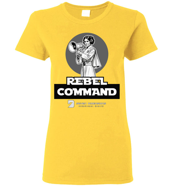 Seven Dimensions - Rebel Command 02 - Gildan Ladies Short-Sleeve