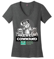 COABA - Rebel Command 01 - District Made Ladies Perfect Weight V-Neck