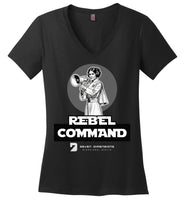 Seven Dimensions - Rebel Command 02 - District Made Ladies Perfect Weight V-Neck