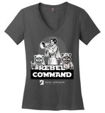 Seven Dimensions - Rebel Command 01 - District Made Ladies Perfect Weight V-Neck