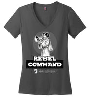 Seven Dimensions - Rebel Command 02 - District Made Ladies Perfect Weight V-Neck