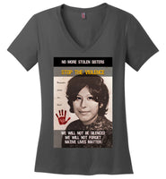 No More Stolen Sisters - District Made Ladies Perfect Weight V-Neck