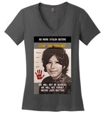 No More Stolen Sisters - District Made Ladies Perfect Weight V-Neck