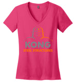 Kong Steel Structures - Essentials - District Made Ladies Perfect Weight V-Neck