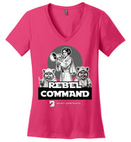 Seven Dimensions - Rebel Command 01 - District Made Ladies Perfect Weight V-Neck