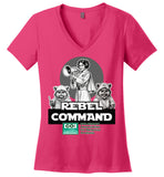 COABA - Rebel Command 01 - District Made Ladies Perfect Weight V-Neck