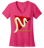 Momentum Fitness - Essentials - District Made Ladies Perfect Weight V-Neck