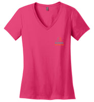 Kong Steel Structures - Essentials 02 - District Made Ladies Perfect Weight V-Neck