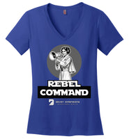 Seven Dimensions - Rebel Command 02 - District Made Ladies Perfect Weight V-Neck