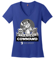 Seven Dimensions - Rebel Command 01 - District Made Ladies Perfect Weight V-Neck