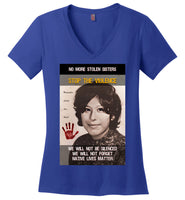 No More Stolen Sisters - District Made Ladies Perfect Weight V-Neck