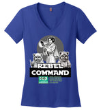 COABA - Rebel Command 01 - District Made Ladies Perfect Weight V-Neck