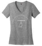 Clear Vision Window Cleaning - Essentials - District Made Ladies Perfect Weight V-Neck