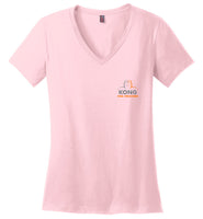 Kong Steel Structures - Essentials 02 - District Made Ladies Perfect Weight V-Neck